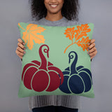 Fall Pillow Green