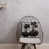 Pillow Fall Black and White