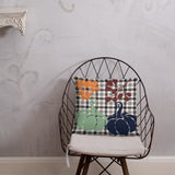 Pillow Fall Plaid Color