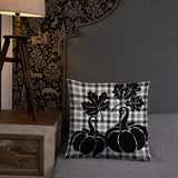 Pillow Fall Black and White