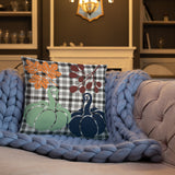 Pillow Fall Plaid Color