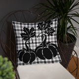 Pillow Fall Black and White