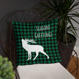 Basic Pillow Seasons Greetings