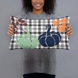 Pillow Fall Plaid Color