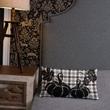 Pillow Fall Black and White