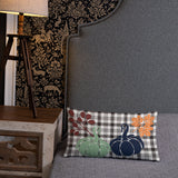 Pillow Fall Plaid Color