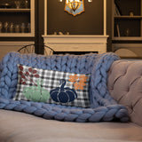 Pillow Fall Plaid Color