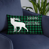 Basic Pillow Seasons Greetings