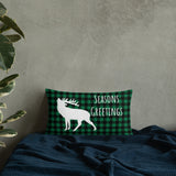 Basic Pillow Seasons Greetings