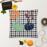 Pillow Fall Plaid Color