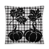 Pillow Fall Black and White