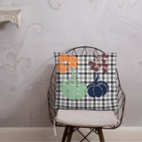 Pillow Fall Plaid Color