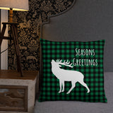 Basic Pillow Seasons Greetings