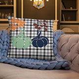 Pillow Fall Plaid Color