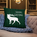 Basic Pillow Seasons Greetings