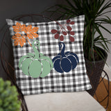Pillow Fall Plaid Color
