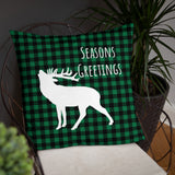 Basic Pillow Seasons Greetings