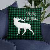 Basic Pillow Seasons Greetings