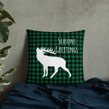 Basic Pillow Seasons Greetings