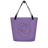 Beach Bag Black Lion Logo Follow Me