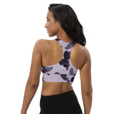 Longline sports bra Butterflies
