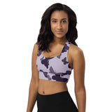 Longline sports bra Butterflies