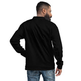Unisex Bomber Jacket White Trinity