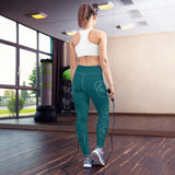 Yoga Leggings Trinity White Logo Both Sides