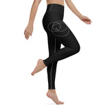 Yoga Leggings Trinity White Logo