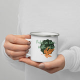 Enamel Mug Fall in Love