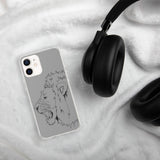 iPhone Case Fighting Lion Black