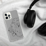 iPhone Case Fighting Lion Black