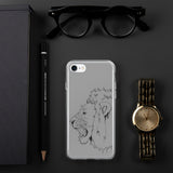 iPhone Case Fighting Lion Black