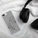 iPhone Case Fighting Lion Black