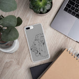 iPhone Case Fighting Lion Black
