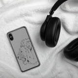 iPhone Case Fighting Lion Black