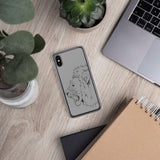 iPhone Case Fighting Lion Black