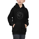 Kids Hoodie Trinity White Logo