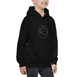 Kids Hoodie Trinity White Logo