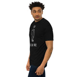Men’s premium heavyweight tee Follow Me Lion