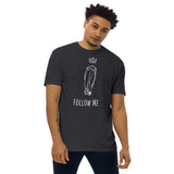 Men’s premium heavyweight tee Follow Me Lion