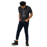 Men’s premium heavyweight tee Follow Me Lion
