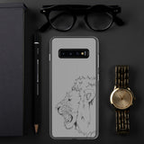 Samsung Case Fighting Lion Black