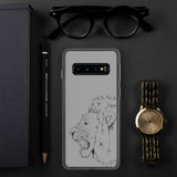 Samsung Case Fighting Lion Black