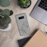 Samsung Case Fighting Lion Black