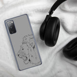 Samsung Case Fighting Lion Black