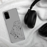 Samsung Case Fighting Lion Black