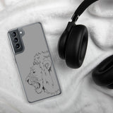 Samsung Case Fighting Lion Black