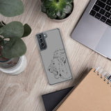 Samsung Case Fighting Lion Black