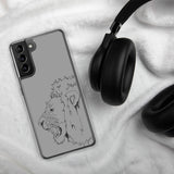 Samsung Case Fighting Lion Black